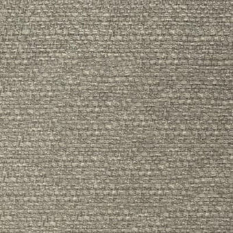 Woven fabric sample, muted gray-beige tone, dense heathered texture with visible grid and subtle knots; “pacini & cappellini” branding present.